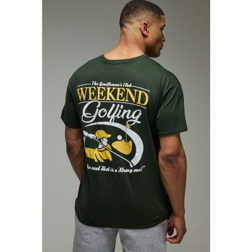 T-shirt de sport oversize le week-end - MAN Active - S - Boohooman - Modalova