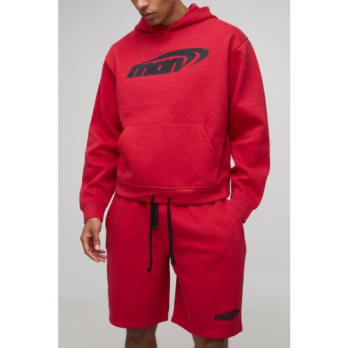 Survêtement oversize avec short - MAN - S - Boohooman - Modalova