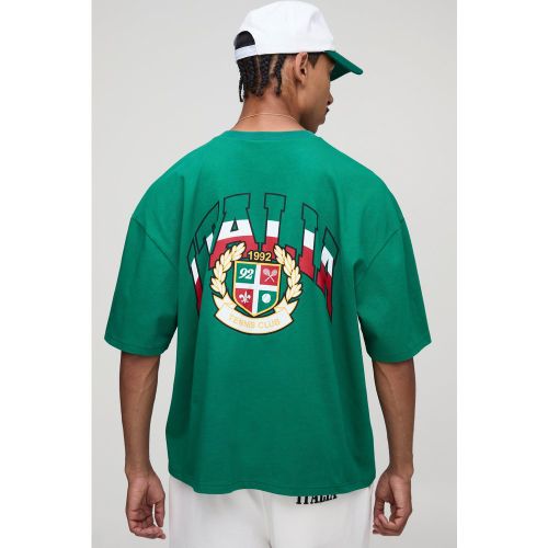 T-shirt oversize imprimé - 2XL - Boohooman - Modalova