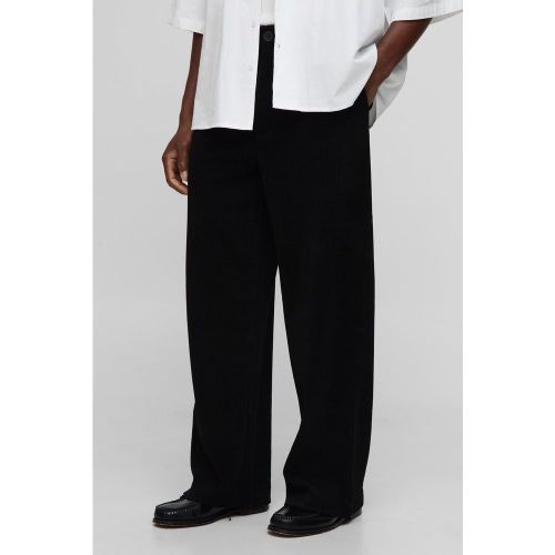 Pantalon large habillé en velours côtelé - 28 - Boohooman - Modalova