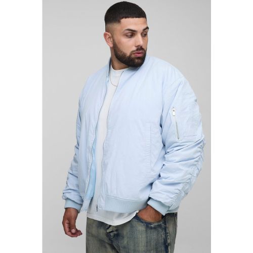 Grande taille - Bomber à broderie MA1 homme - 2XL - Boohooman - Modalova
