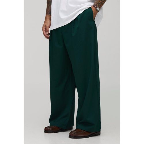 Pantalon de costume habillé à détails pincés - 28 - Boohooman - Modalova