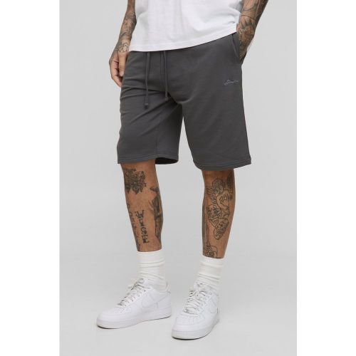 Tall - Short droit basique à logo signature - 2XL - Boohooman - Modalova