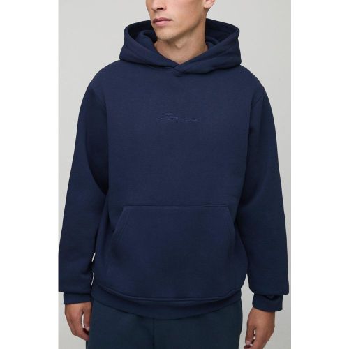 Sweat à capuche à logo basique homme - S - Boohooman - Modalova