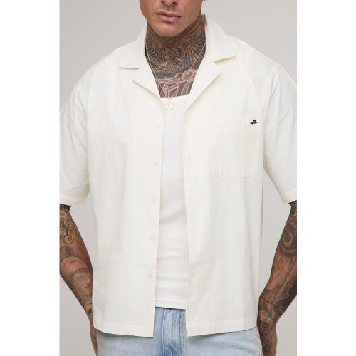 Tall - Chemise oversize en popeline - 2XL - Boohooman - Modalova