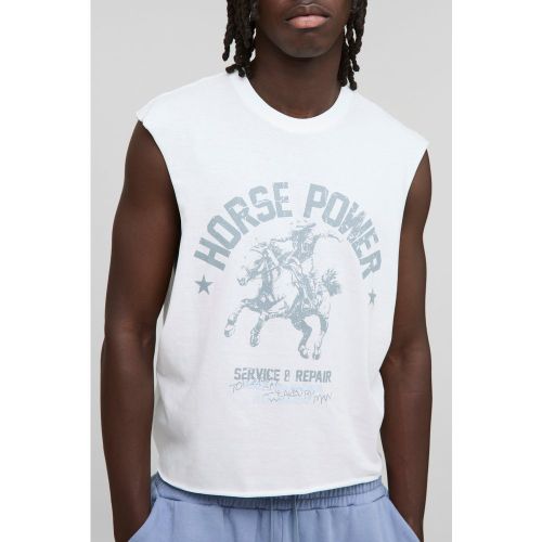 Débardeur oversize à imprimé western - S - Boohooman - Modalova