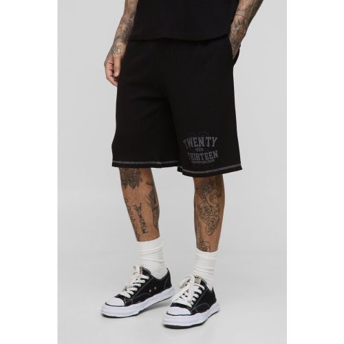 Tall - Short oversize imprimé - 2XL - Boohooman - Modalova