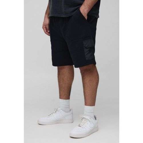 Grande taille - Short utilitaire en jersey - 2XL - Boohooman - Modalova