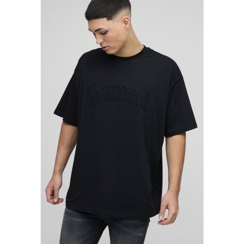 T-shirt oversize à slogan - S - Boohooman - Modalova