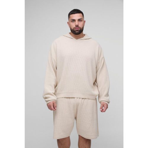 Grande taille - Ensemble avec sweat oversize et short - 2XL - Boohooman - Modalova