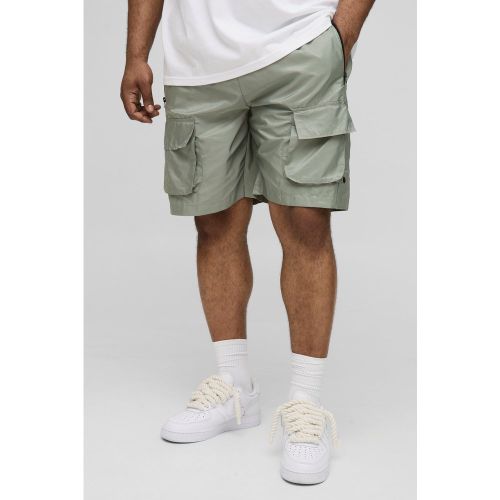 Grande taille - Short cargo à boutons pression - 2XL - Boohooman - Modalova