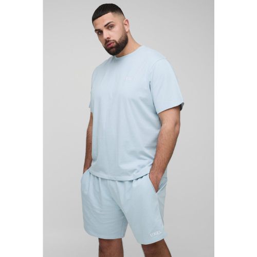 Grande taille - Ensemble avec t-shirt et short - MAN - 2XL - Boohooman - Modalova