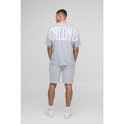 Ensemble oversize à imprimé Worldwide - S - Boohooman - Modalova