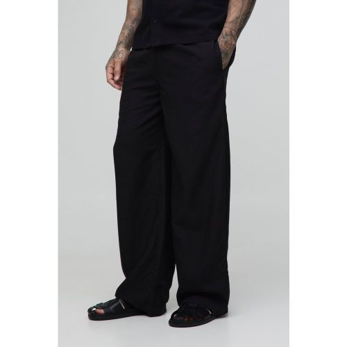 Tall - Pantalon baggy à taille élastiquée - 2XL - Boohooman - Modalova