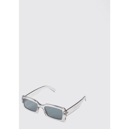 Lunettes de soleil rétro transparentes - ONE SIZE - Boohooman - Modalova