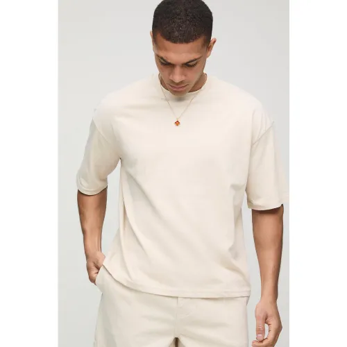 T-shirt oversize basique - S - Boohooman - Modalova