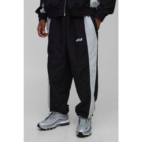 Pantalon cargo oversize à empiècements - Ofcl - S - Boohooman - Modalova