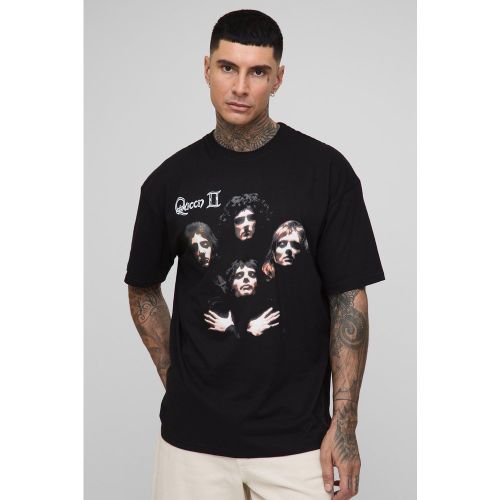 Tall - T-shirt oversize à imprimé Queen - 2XL - Boohooman - Modalova