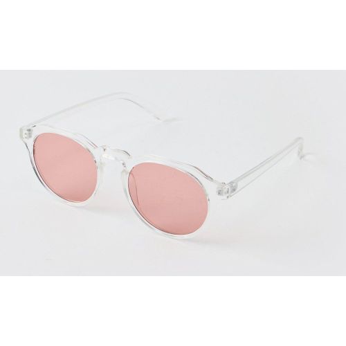 Lunettes de soleil rétro teintées - ONE SIZE - Boohooman - Modalova