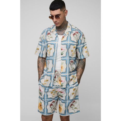 Tall - Ensemble oversize fleuri - 2XL - Boohooman - Modalova
