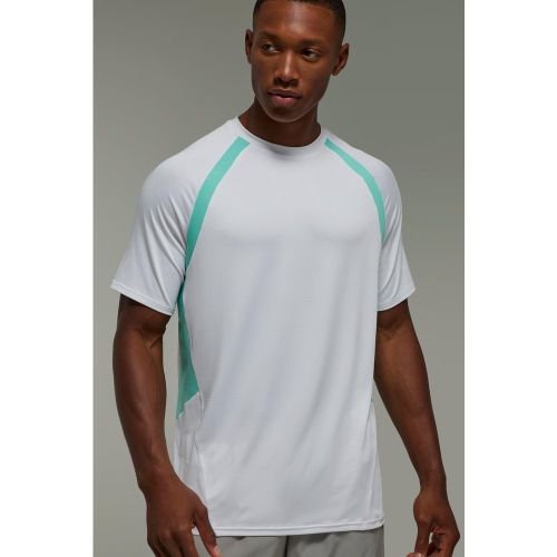 Man Active Lightweight Colour Block Regular Fit Gym T-shirt homme - 2XL - Boohooman - Modalova