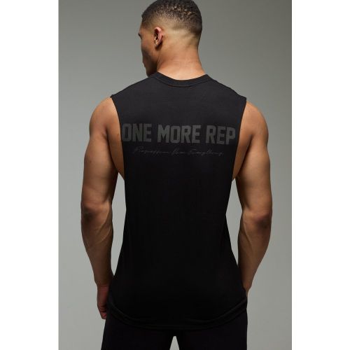 Débardeur de sport à emmanchures larges - MAN Active - S - Boohooman - Modalova