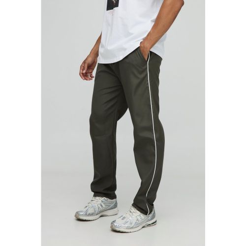 Pantalon droit à taille élastiquée - S - Boohooman - Modalova