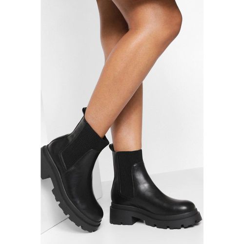 Bottes Chelsea À Plateforme - 37 - boohoo - Modalova