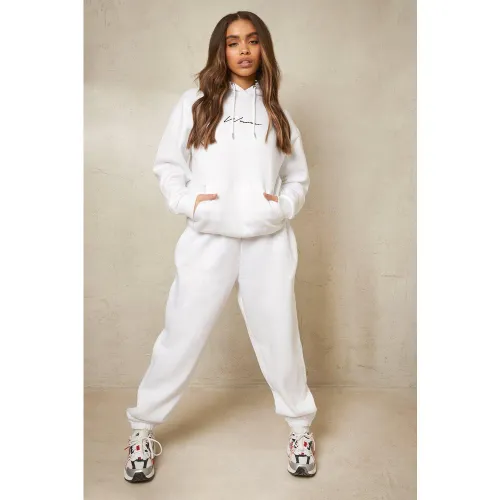 Jogging Oversize - Blanc - L, Blanc - boohoo - Modalova