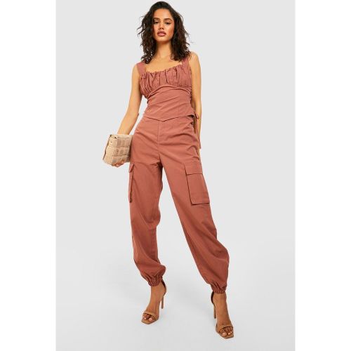 Pantalon Cargo Ample - 36 - boohoo - Modalova