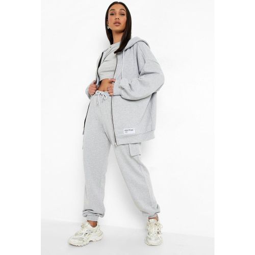 Ensemble De Survêtement 3 Pièces Avec Jogging Cargo - S - boohoo - Modalova