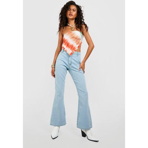 Jean Flare Basique À Taille Haute - 40 - boohoo - Modalova