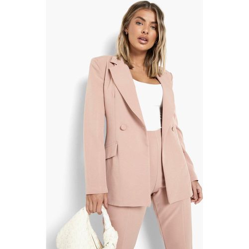 Blazer Ajusté À Décolleté Plongeant - 36 - boohoo - Modalova