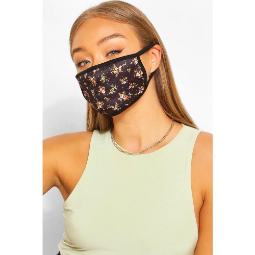 Masque De Visage Fleuri - One Size - boohoo - Modalova