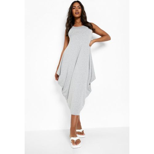 Robe Longue Froncée À Dos Nageur - - S/M - boohoo - Modalova