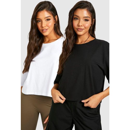 Lot De 2 T-Shirts Courts - 36 - boohoo - Modalova