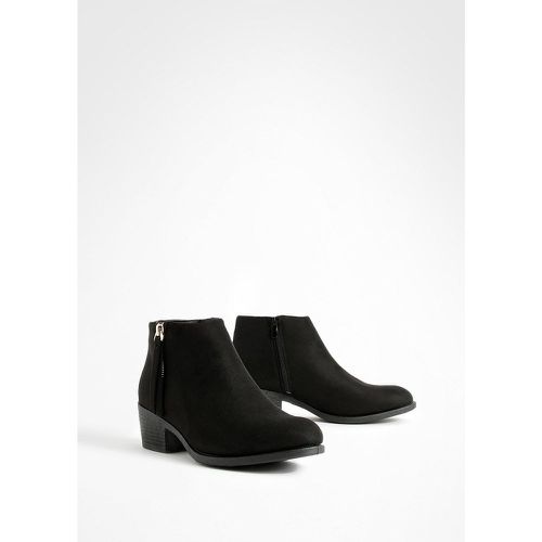 Bottines Chelsea Zippées - 39 - boohoo - Modalova