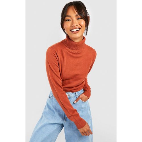 Pull En Maille À Col Roulé - M - boohoo - Modalova