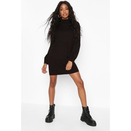 Robe Pull À Col Roulé Et Manches Tombantes - L - boohoo - Modalova