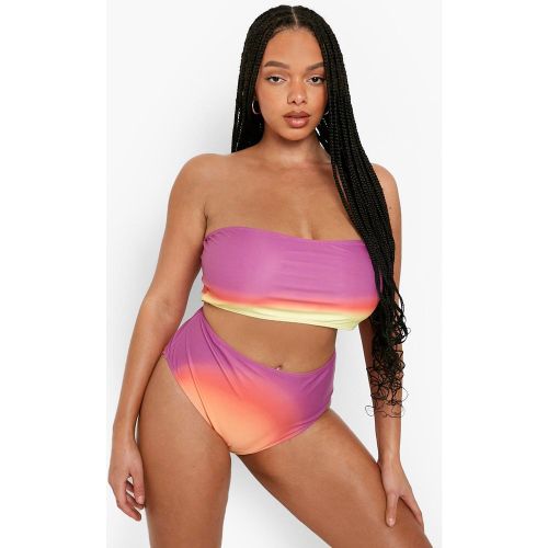 Grande Taille - Bikini Taille Haute - 44 - boohoo - Modalova