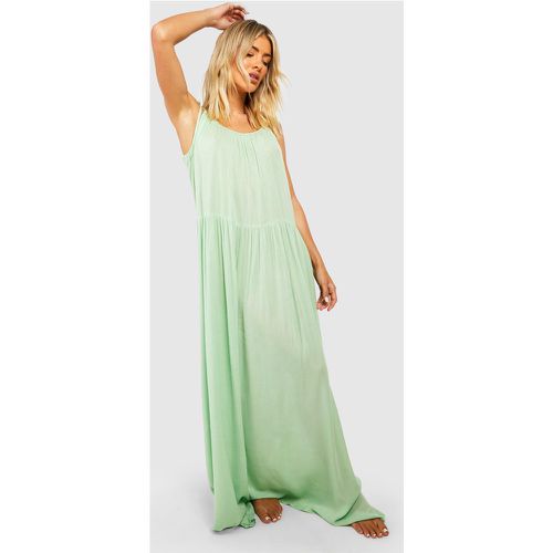 Robe De Plage Longue Texturée - M - boohoo - Modalova