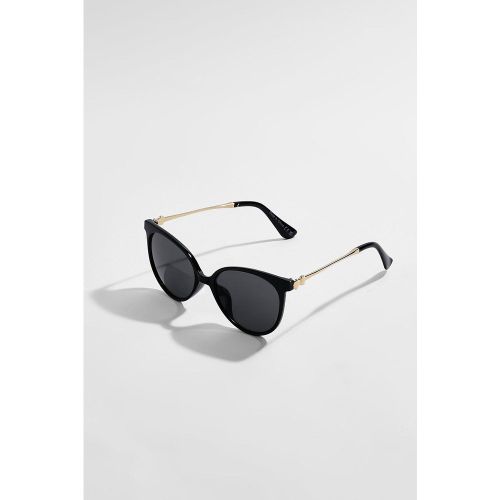 Lunettes De Soleil Aviateur En Métal - One Size - boohoo - Modalova