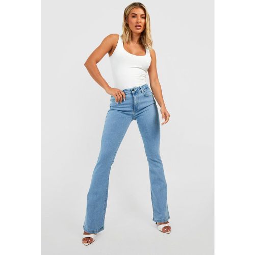 Jean Flare Push-Up Taille Basse - 36 - boohoo - Modalova