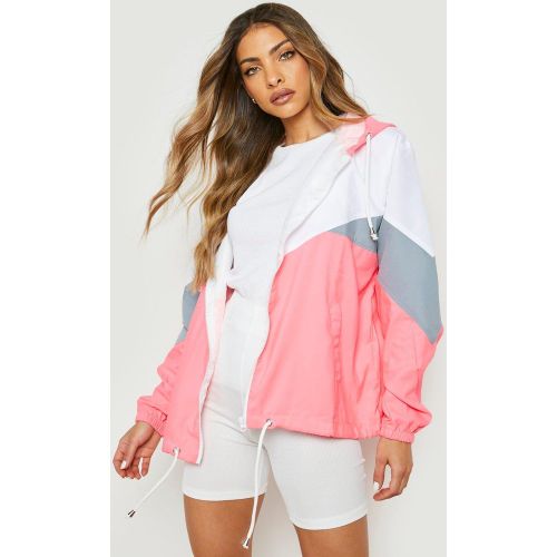 Coupe-Vent À Empiècement Fluo - M - boohoo - Modalova