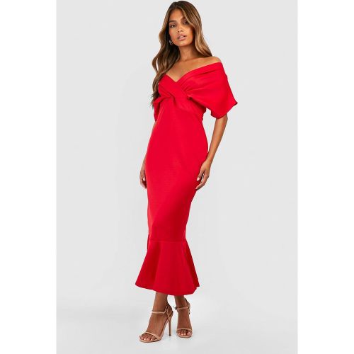 Robe Mi-Longue À Épaules Dénudées - 40 - boohoo - Modalova