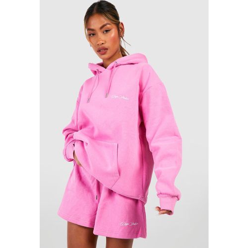 Survêtement Imprimé Avec Sweat À Capuche Et Short - S - boohoo - Modalova