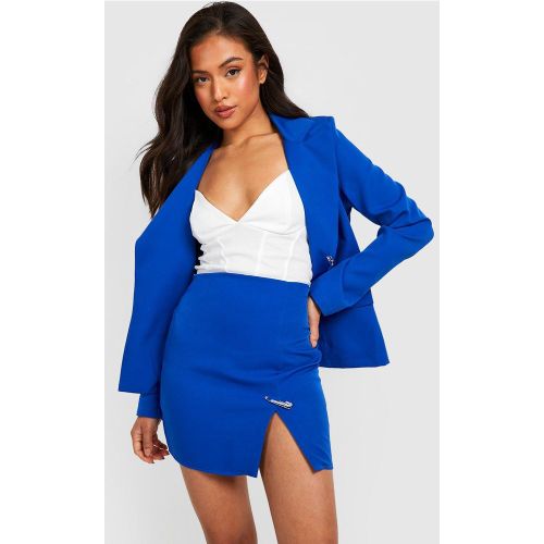 Petite" - Mini-Jupe Strassée - 38 - boohoo - Modalova