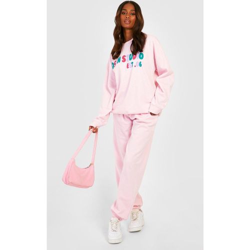 Ensemble De Survêtement À Slogan Dsgn Studio - S - boohoo - Modalova