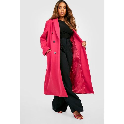 Grande Taille - Manteau Premium En Laine - 50 - boohoo - Modalova