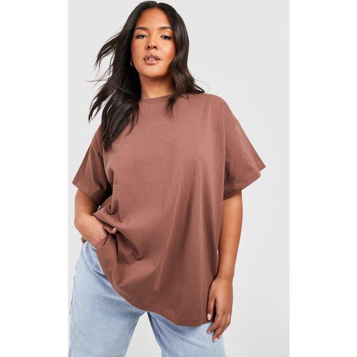 Grande Taille - T-Shirt Super Oversize Basique En Coton - 50 - boohoo - Modalova